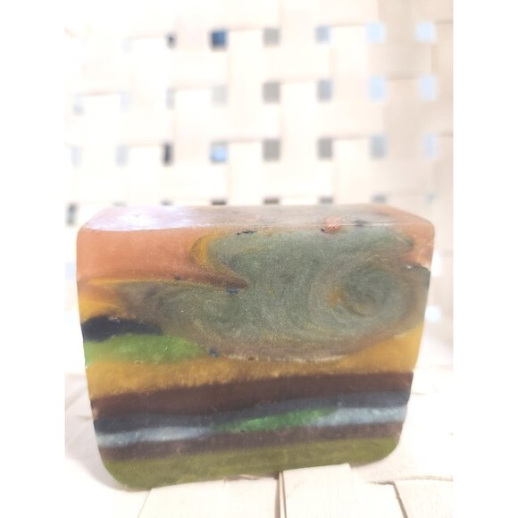 Handmade Glycerine Art Soap: Eucalyptus Scent, Decorative Patterns - Picture 10 of 10